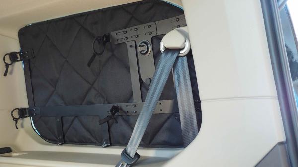 Felleisen Packtaschen T7 Multivan / California in grau - 4er Set für Fahrer- UND Beifahrerseite - langer Überhang